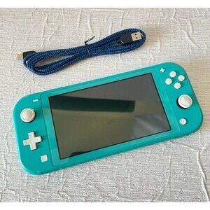 Nintendo Switch Lite Turquoise Handheld Gaming Console HDH-001